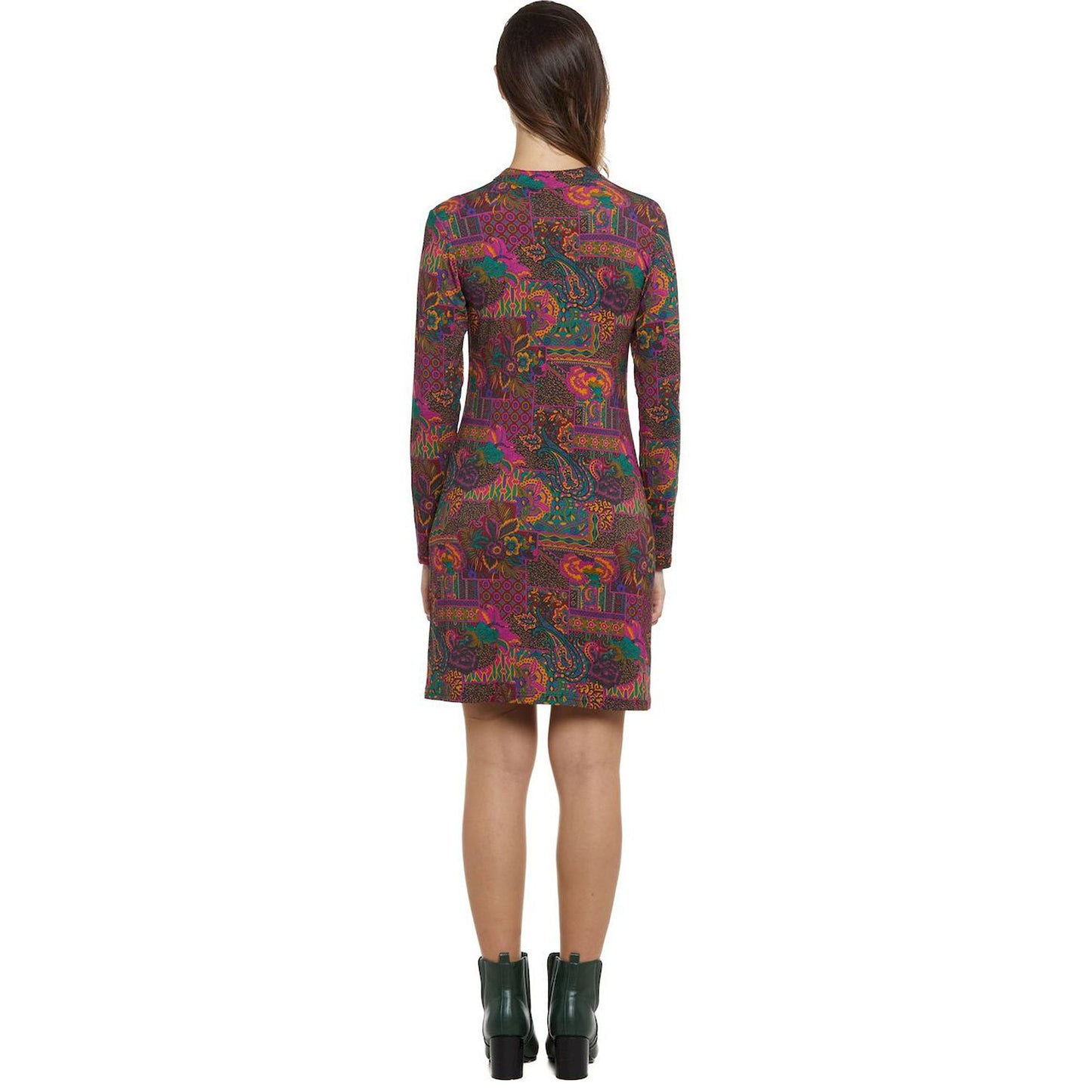 BABA Design - Vestito aderente con bottoni-Baba design-VIALESCARPE