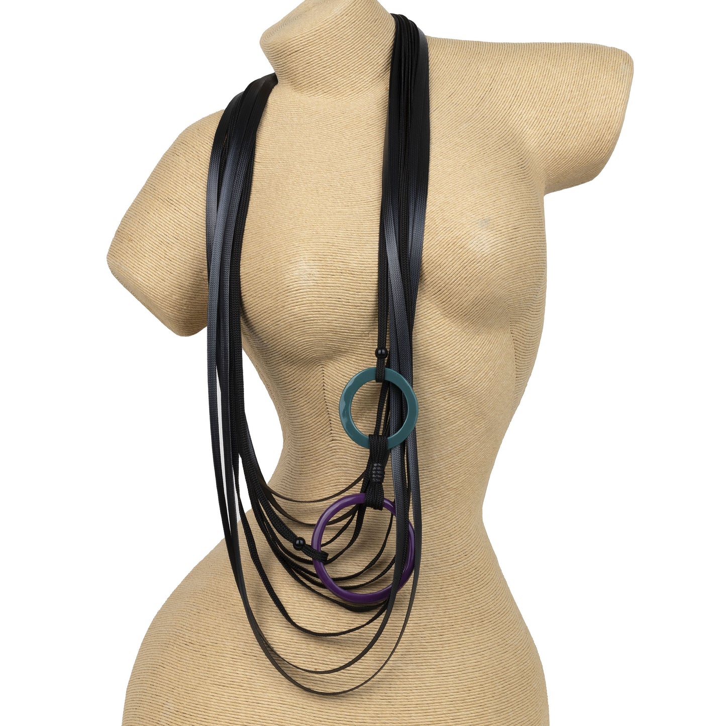 KARAKORUM - Collana Fabiola Nero-KARAKORUM-VIALESCARPE