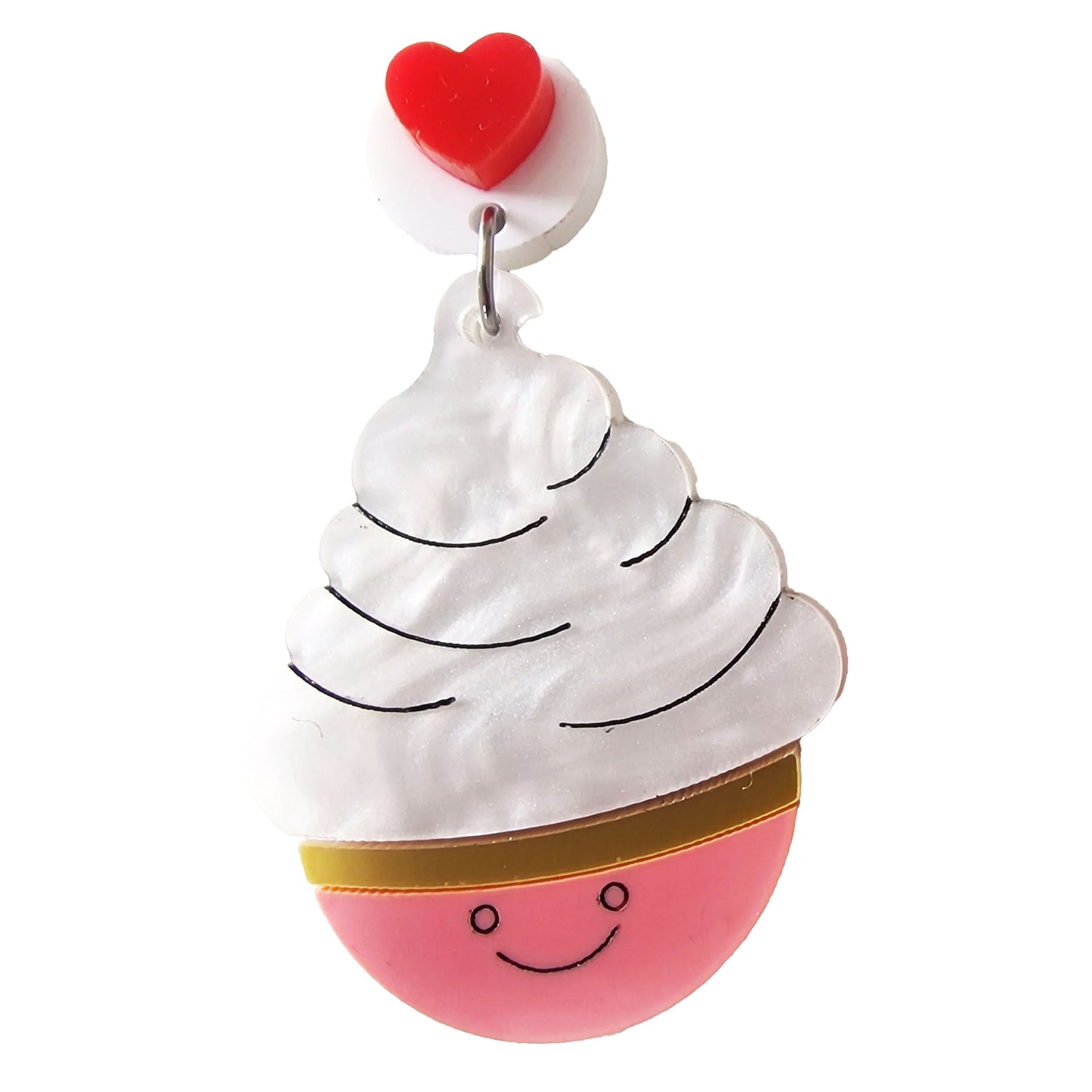 Spilla Fragola e Panna