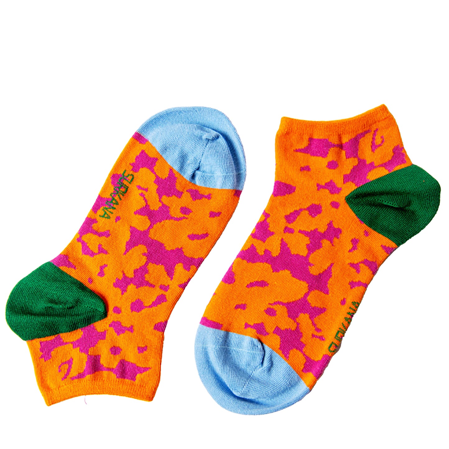 SURKANA - Calzino corto jacquard stampato-SURKANA-VIALESCARPE