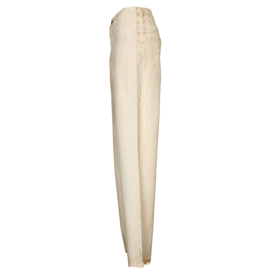 Pantaloni stampati oro-VIALESCARPE-VIALESCARPE