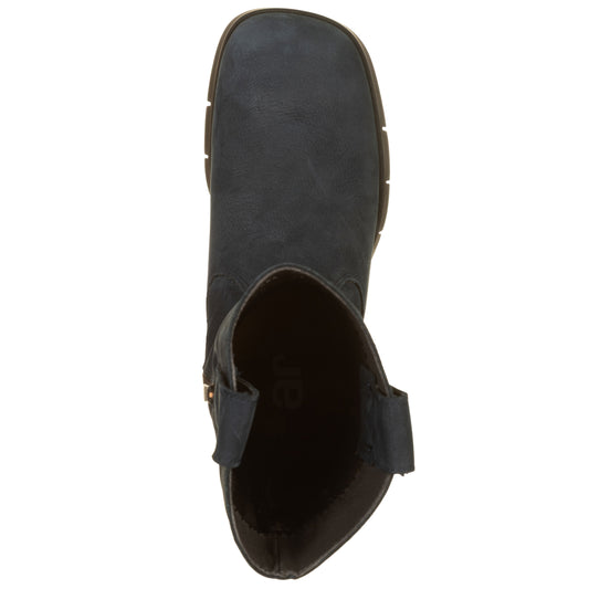 ART Stivale VARSAVIA Nabuk blu Vialescarpe