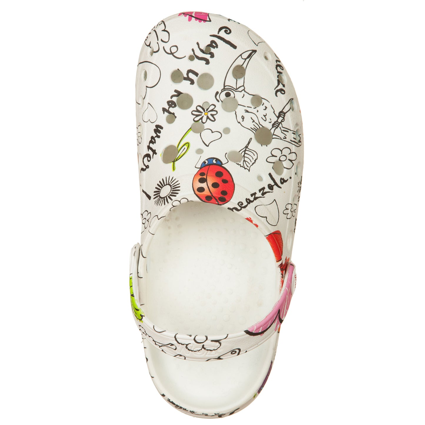 Sabot Cheese bambin* Picasso bianco