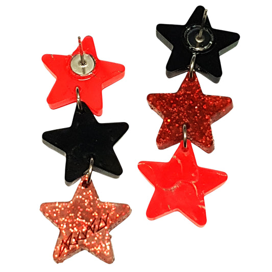 Orecchini pendenti stelle-ARKYFLY-VIALESCARPE