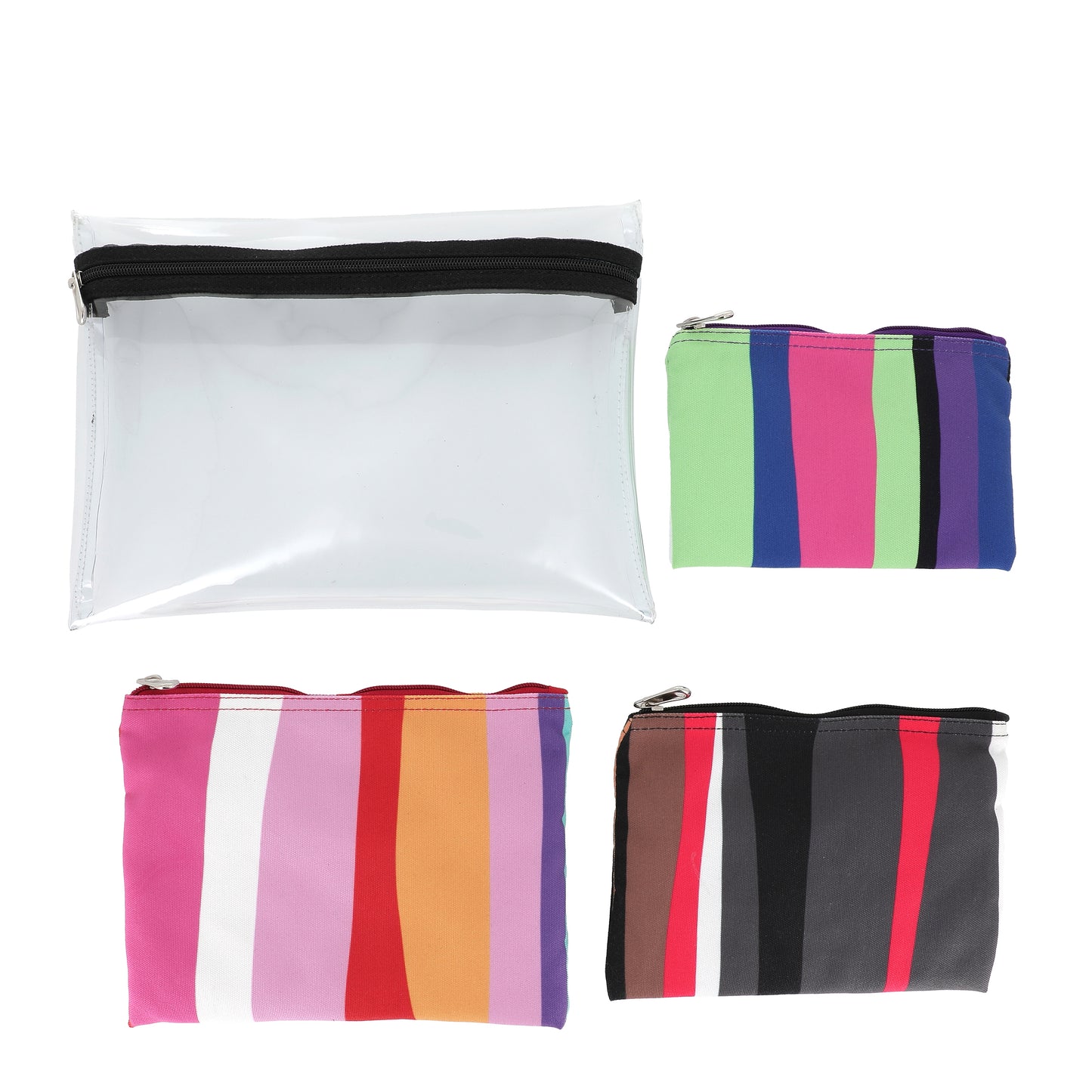 KARAKORUM - Set 4 pochette Tammy multicolor-KARAKORUM-VIALESCARPE