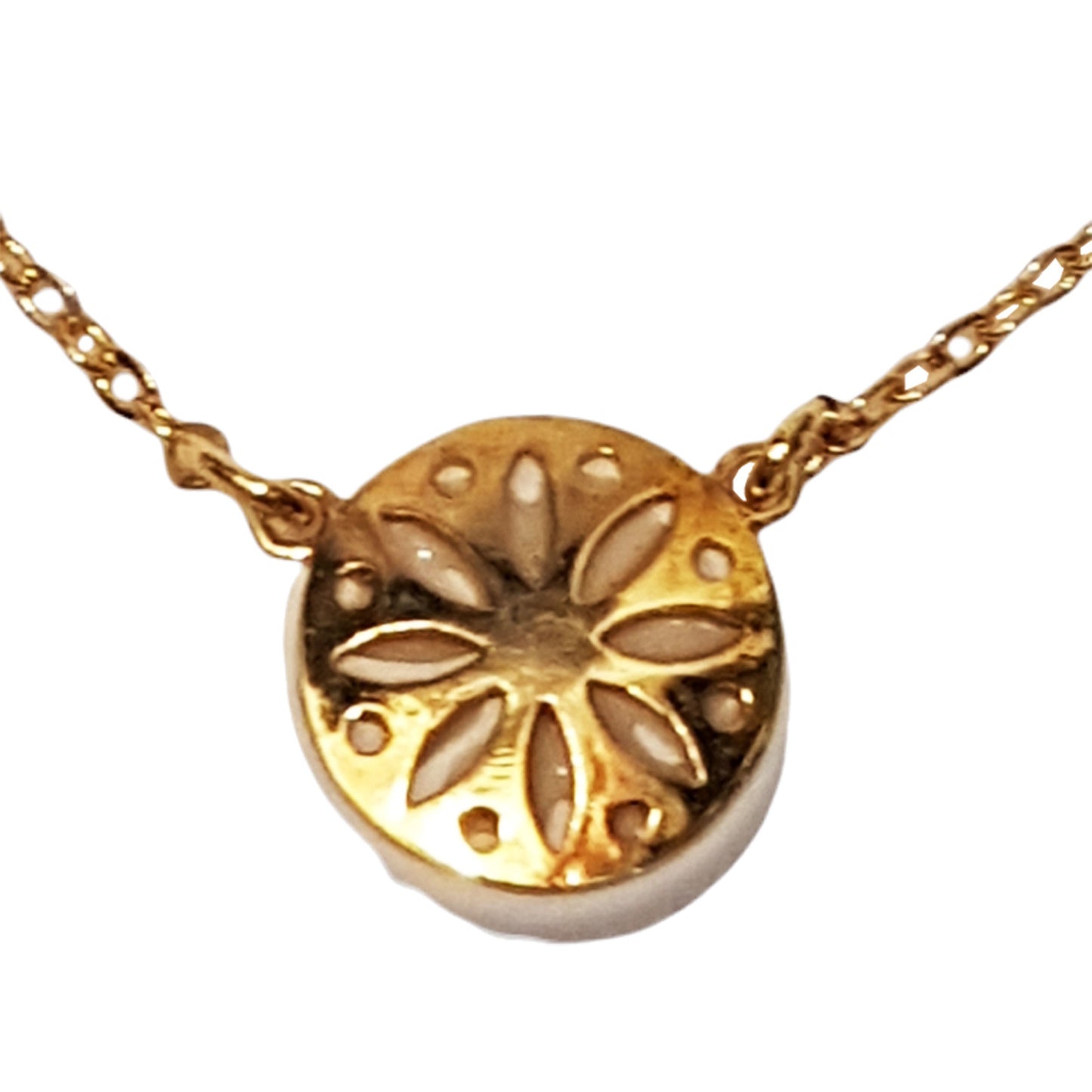 Collana dorata Bulldog-MANITAS DE PLATA-VIALESCARPE