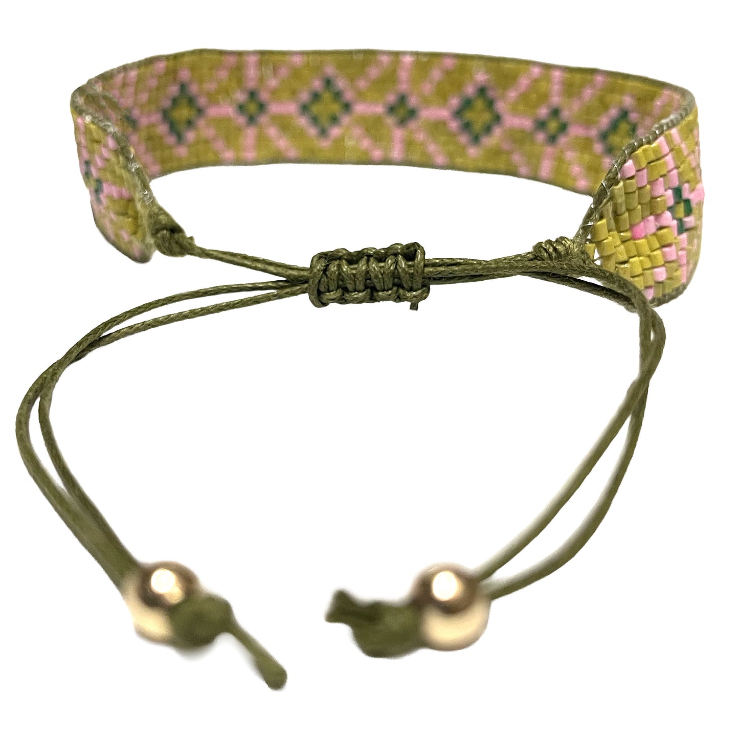 SURKANA Bracciali medi perline giapponesi multi