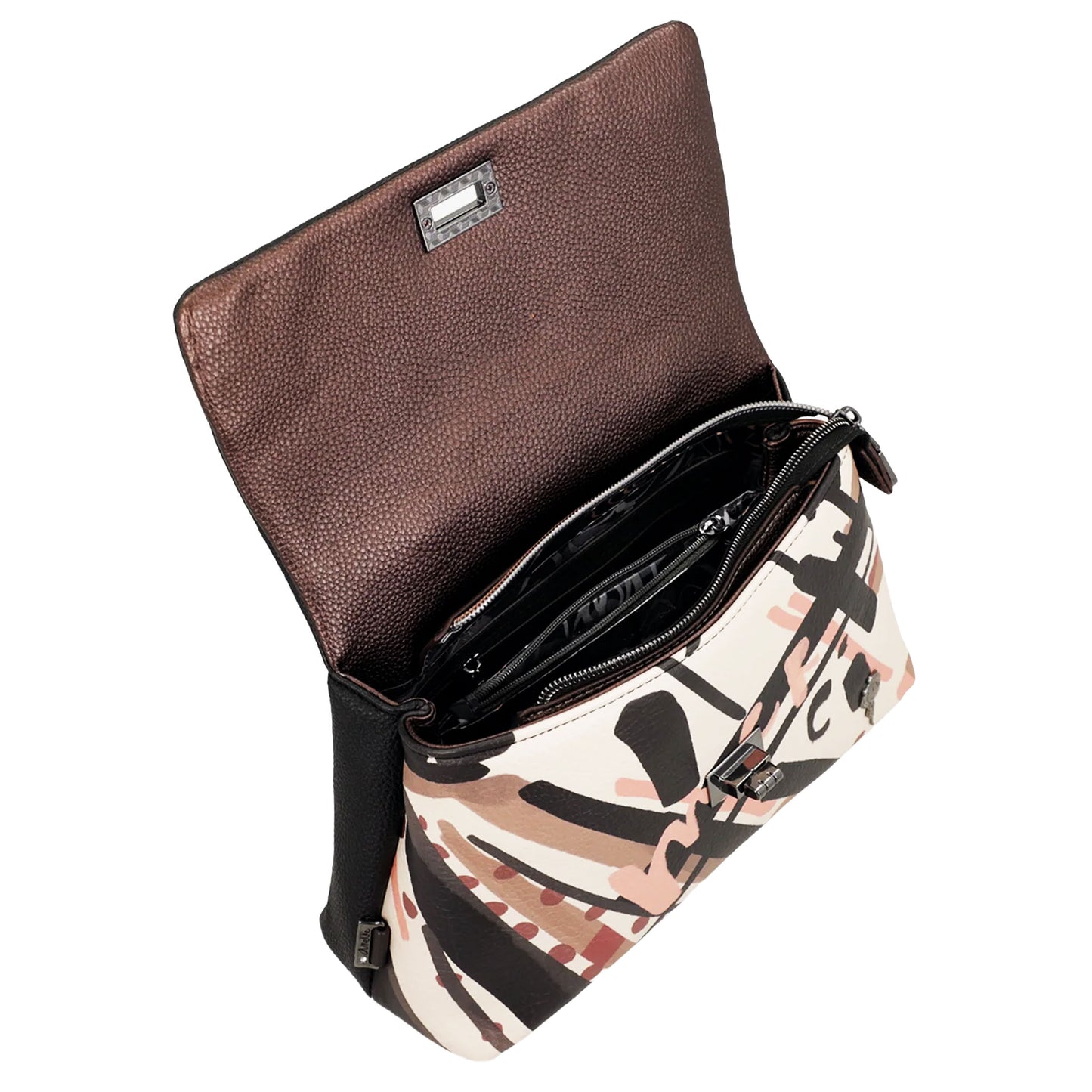 ANEKKE - Borsa manico corto e tracolla Parisian