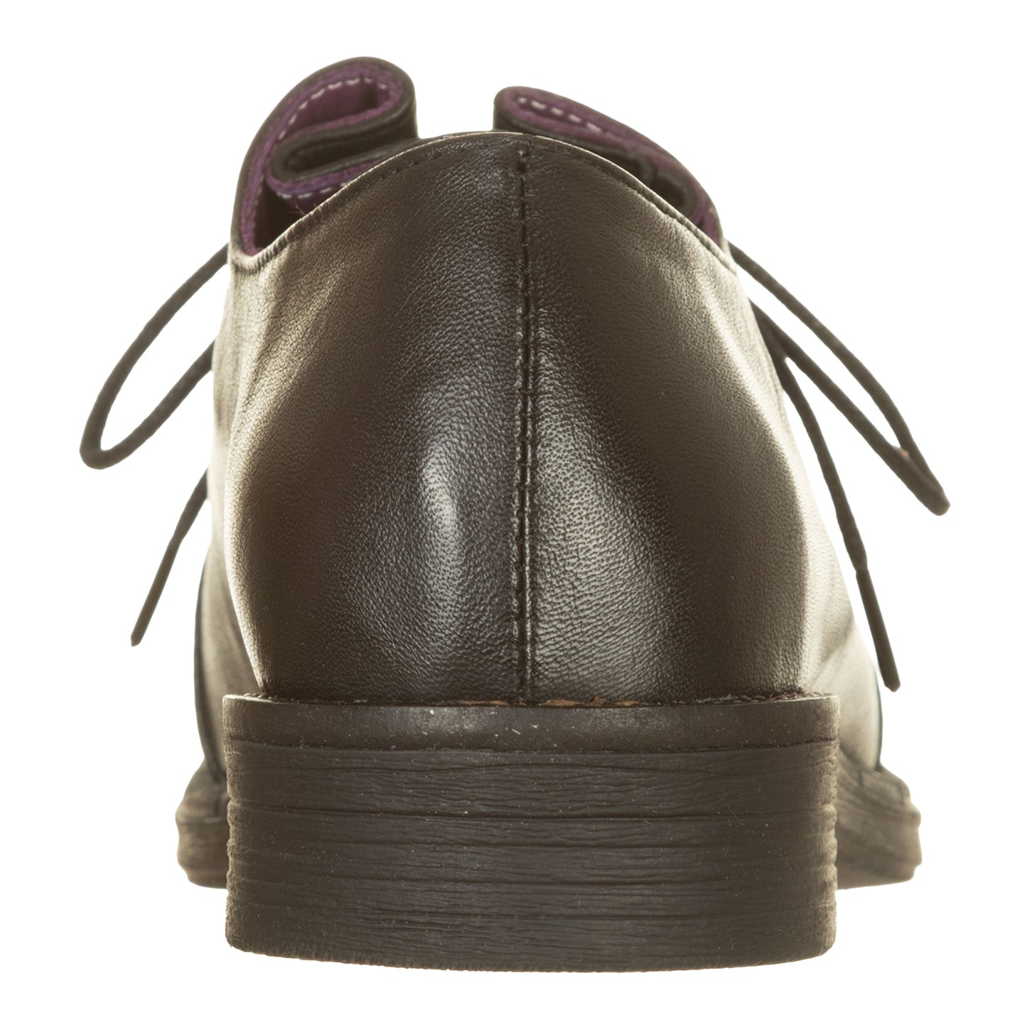 BUENO - Slip on con soffietto e lacci, profilo viola