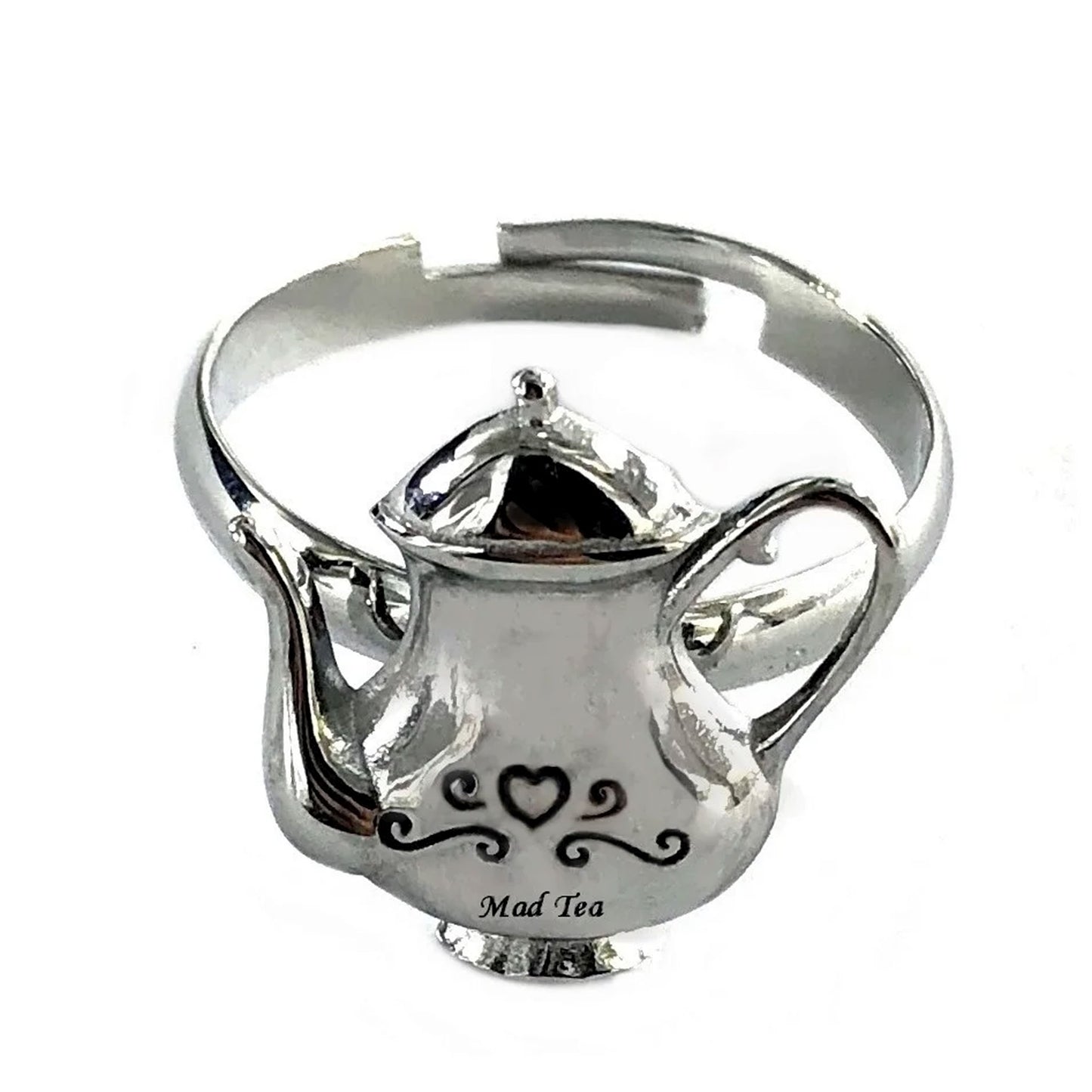 Anello - Teiera del Cappellaio Matto