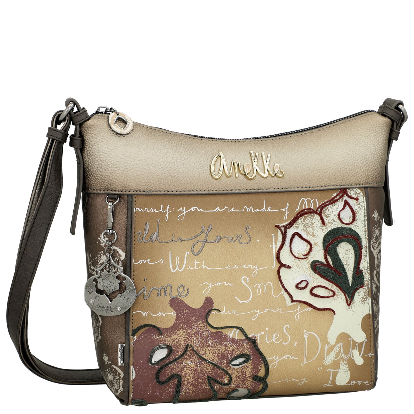 ANEKKE - Tracolla doppio scomparto Manifesto-ANEKKE-VIALESCARPE