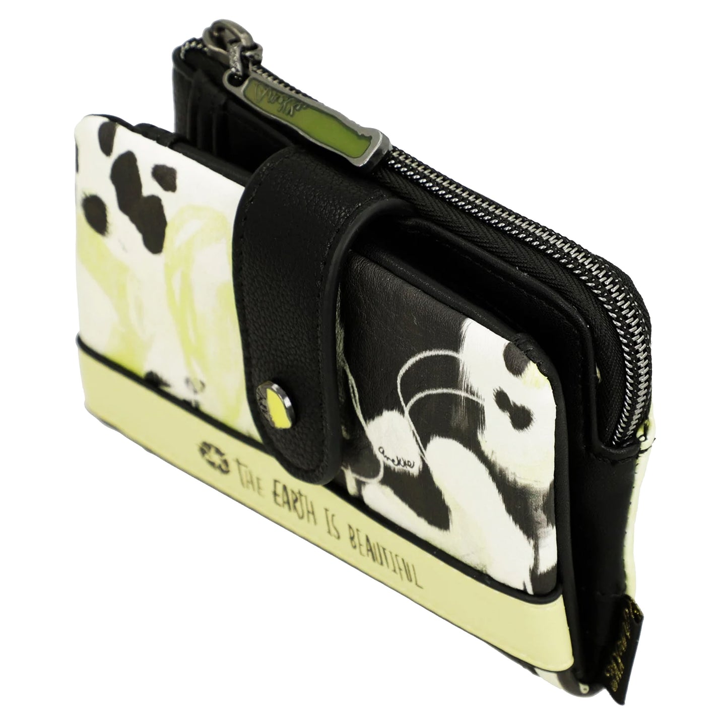 ANEKKE Piccolo portafoglio RFID flessibile Memories