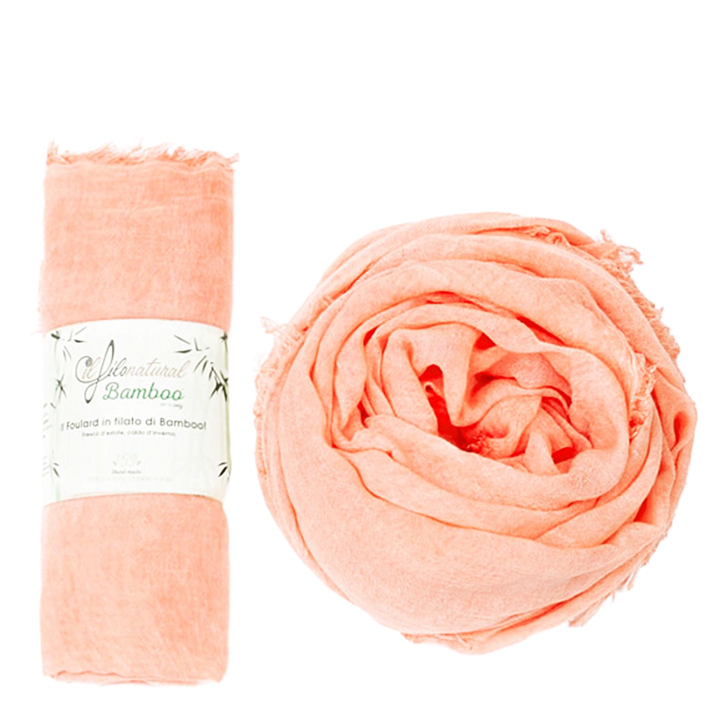 Il Foulard in Filato di Bamboo EcoVeg Tinto a Freddo