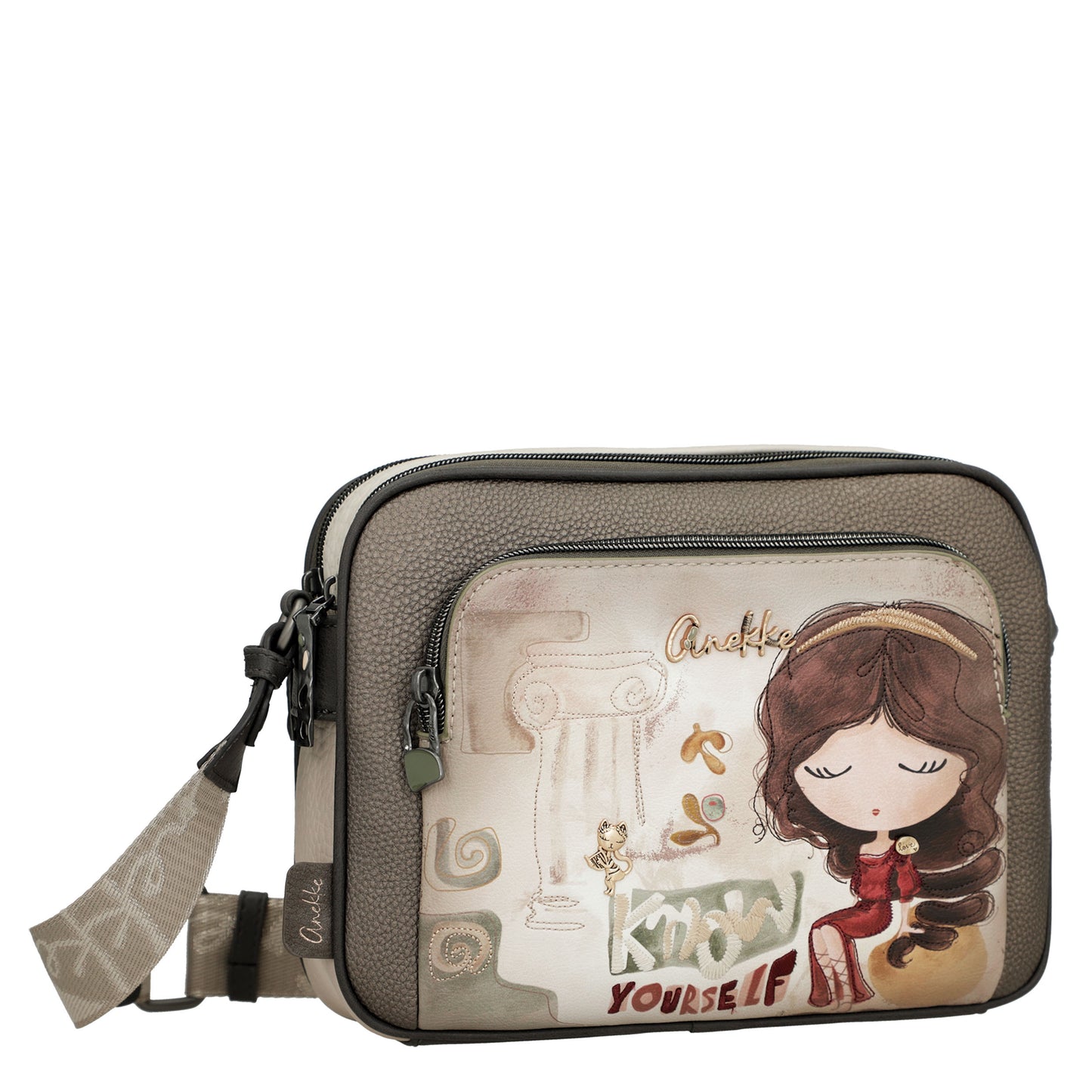 ANEKKE Borsa a tracolla Muse con tasca frontale