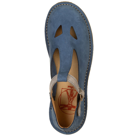 Sandalo due buchi in nabuk-DA VINCI-VIALESCARPE