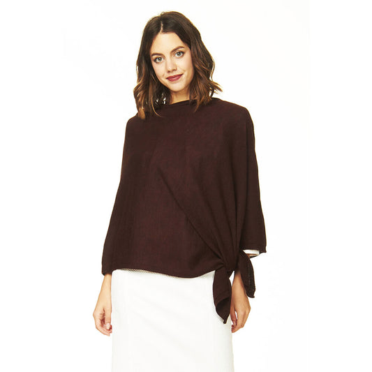 Il Ponchetto lana alpaca Cioccolato