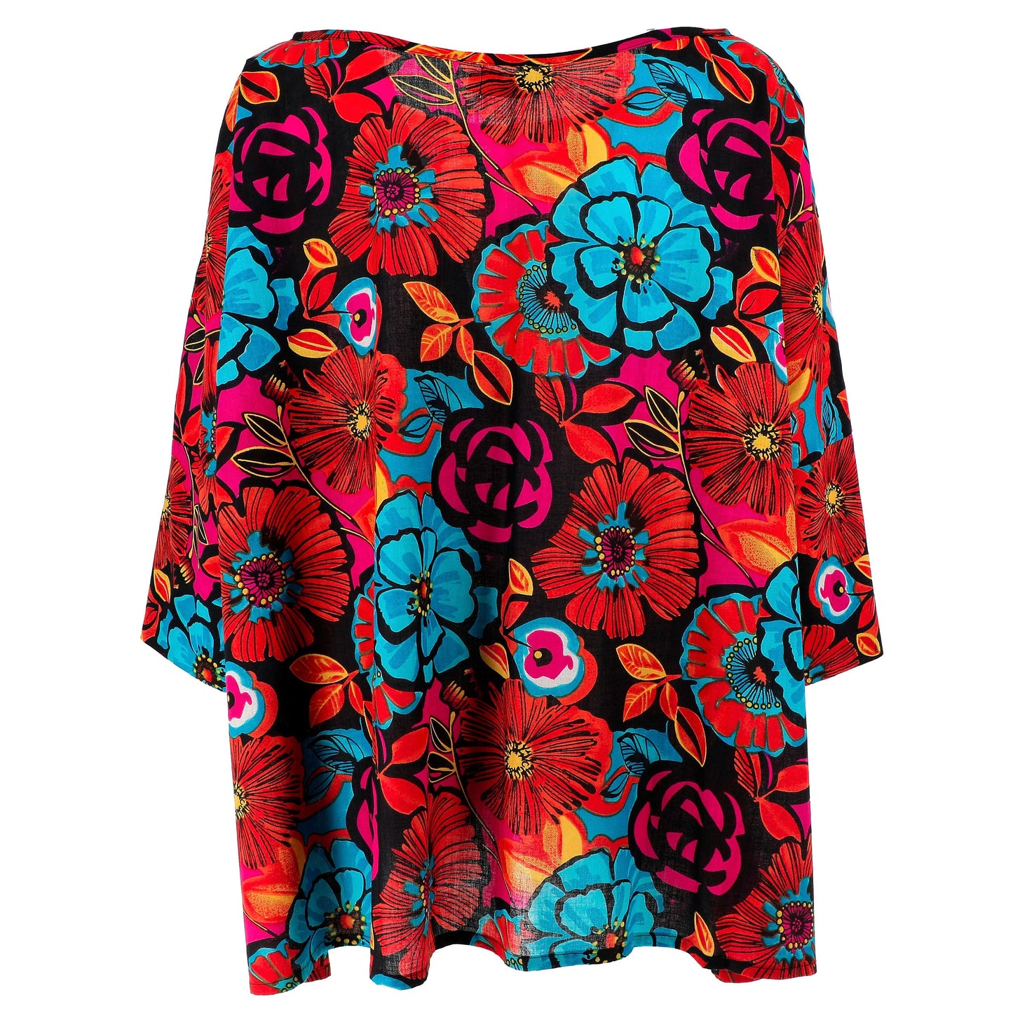 Blusa Donna KARAKORUM Giuliana in Cotone Stampato