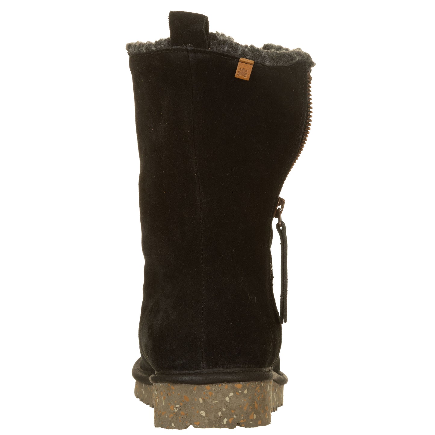 EL NATURALISTA - Stivaletti FELSEN Silk-Suede Black