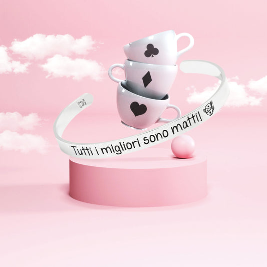 MAT TEA - Bracciale rigido - Tutti i migliori sono matti-MAD TEA-VIALESCARPE