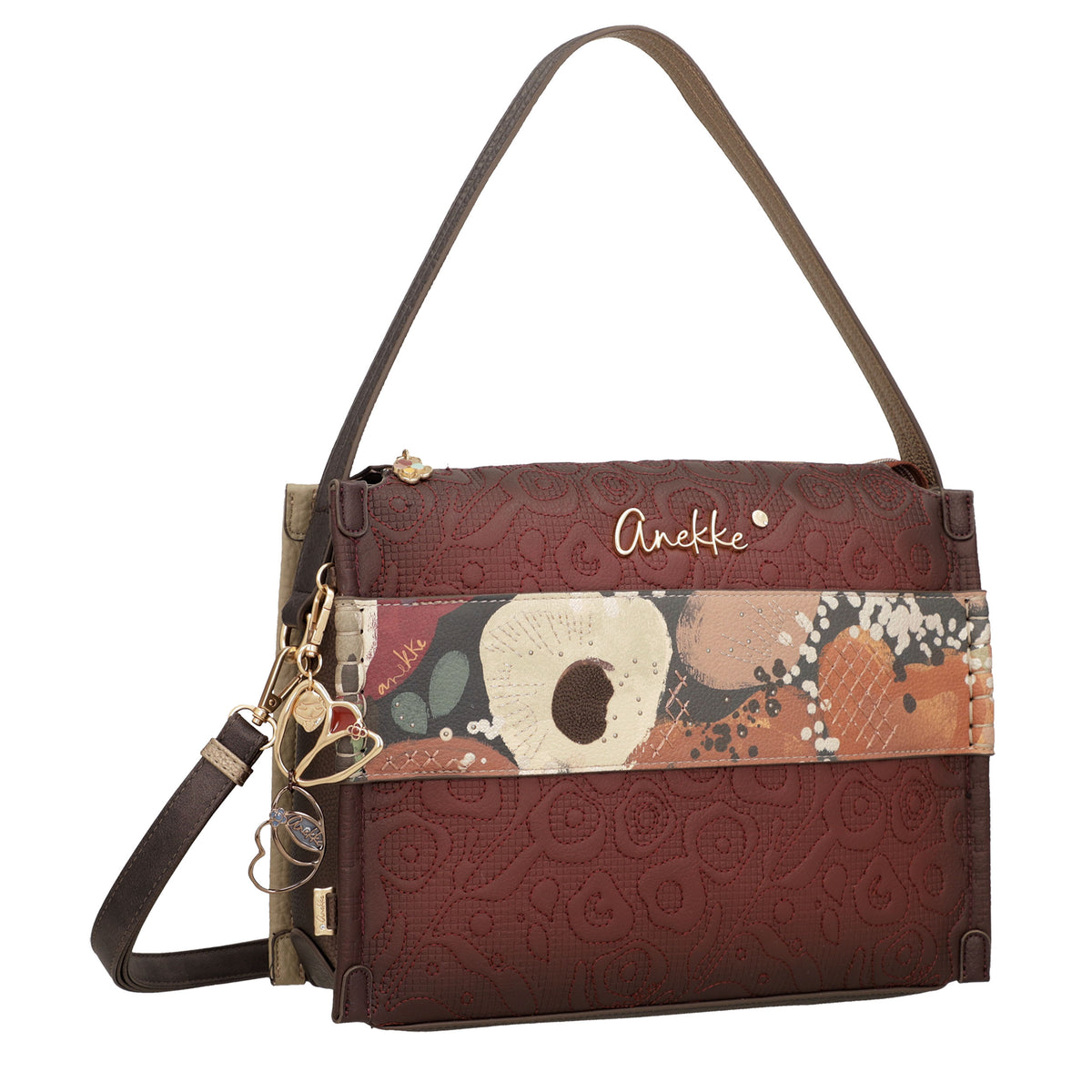 ANEKKE Borsa a Spalla e Tracolla Blossom