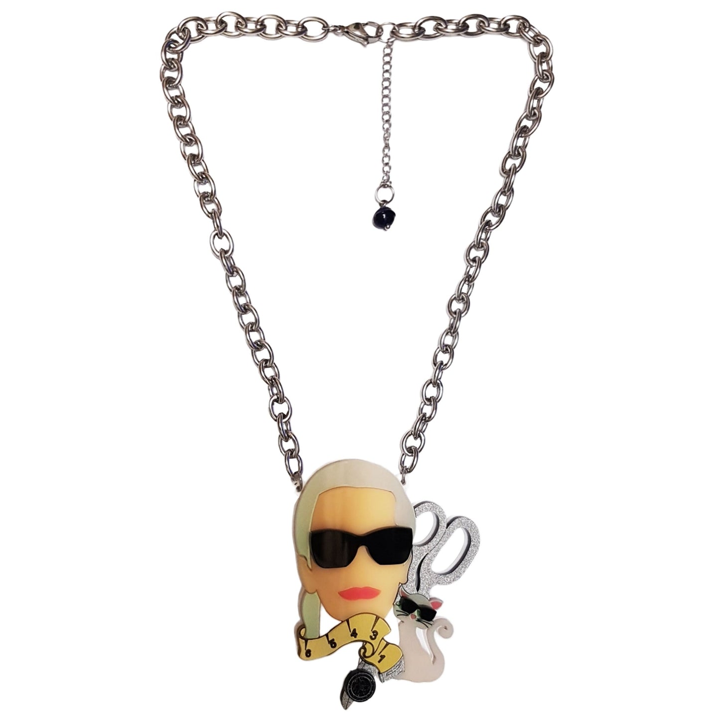 ARKY FLY Collana Karl e Choupette
