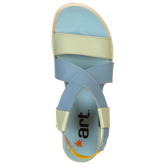 ART COMPANY Sandali - MALIBU Elastico verde e fuxia