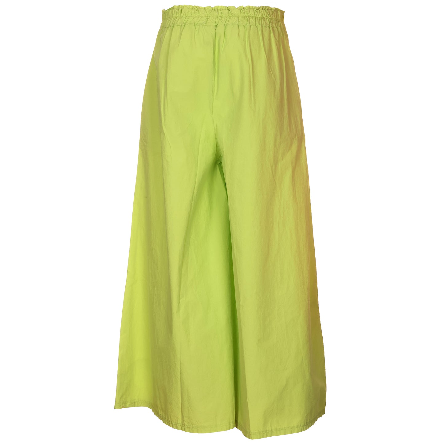 Pantaloni palazzo con elastico in vita-VIALESCARPE-VIALESCARPE