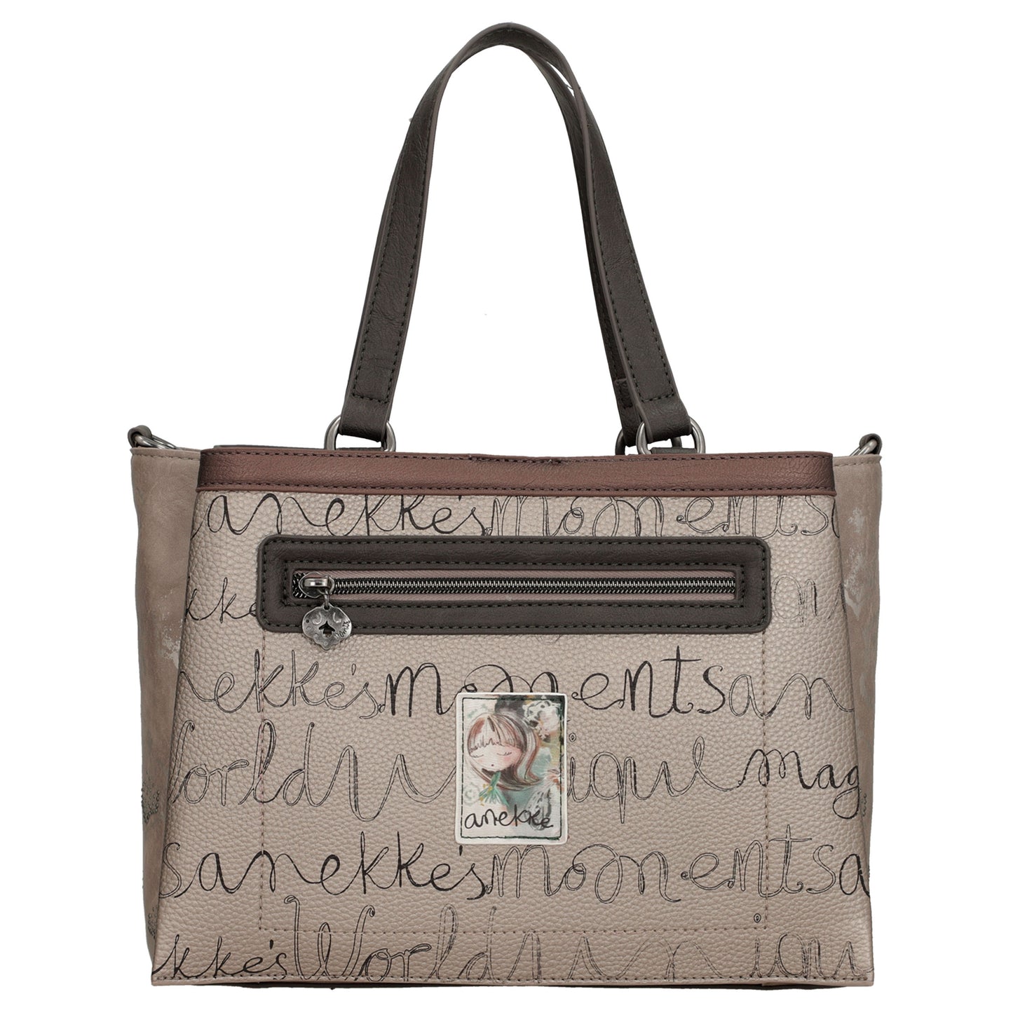 ANEKKE - Borsa a mano con tracolla Manifesto