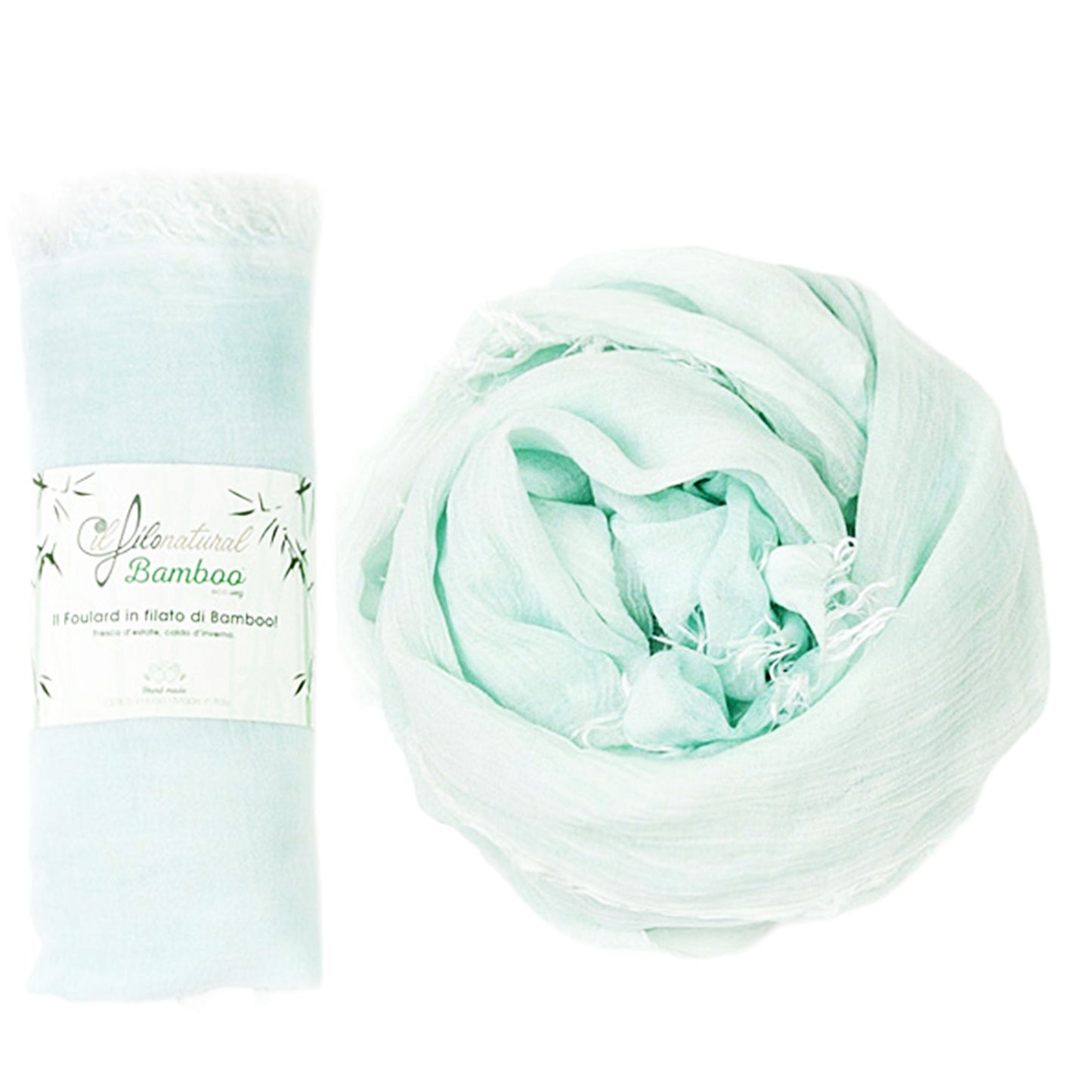Il Foulard in Filato di Bamboo EcoVeg Tinto a Freddo