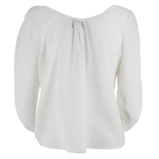 KARAKORUM Blusa LAURA Bianco-KARAKORUM-VIALESCARPE