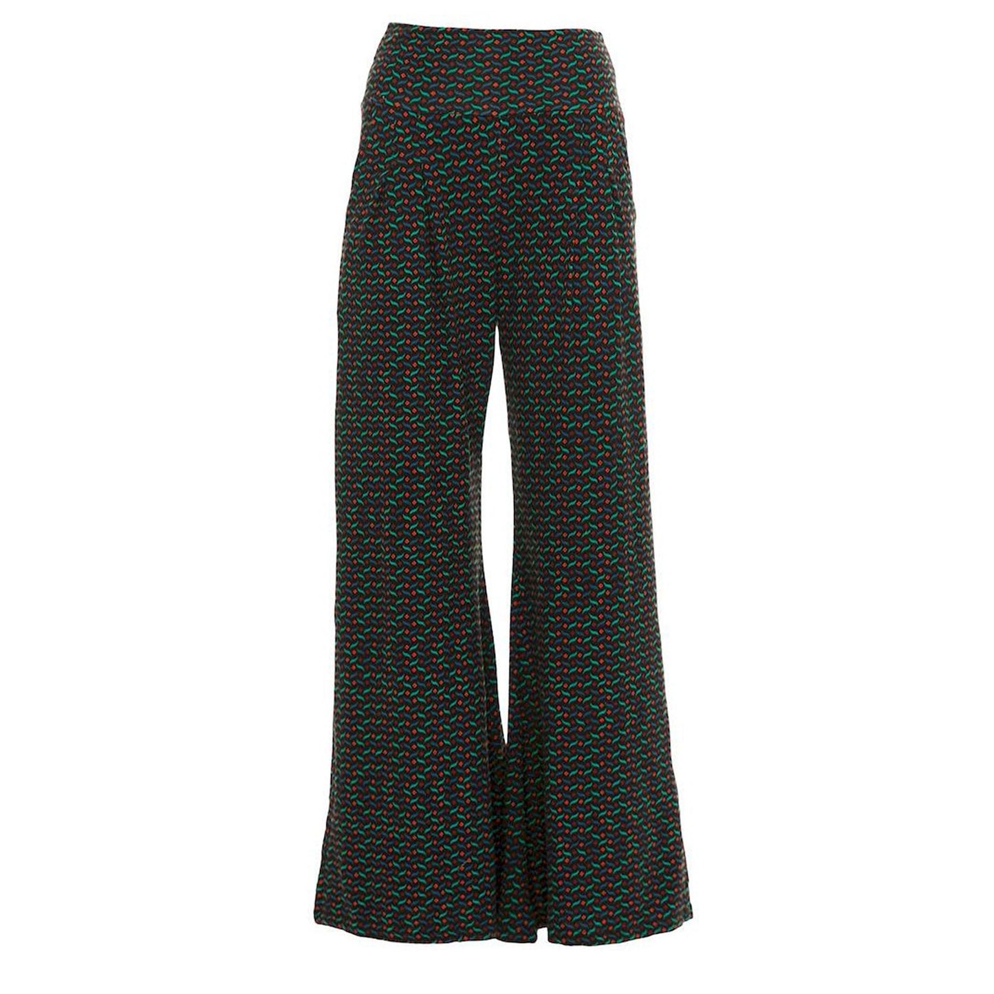 BABA Design Pantaloni multicolor a zampa