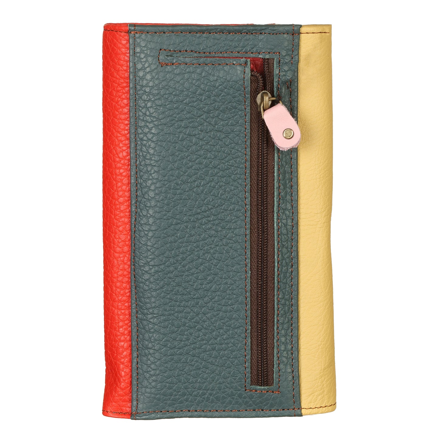 SORUKA Portafogli Euna liscio Rosso-Senape-Teal-SORUKA-VIALESCARPE