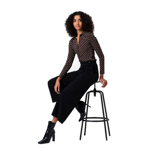 SURKANA - Pantaloni alla caviglia con taglio svasato-SURKANA-VIALESCARPE