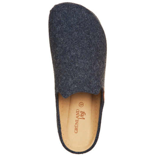 Ciabatte Gunland uomo in feltro-GRUNLAND-VIALESCARPE