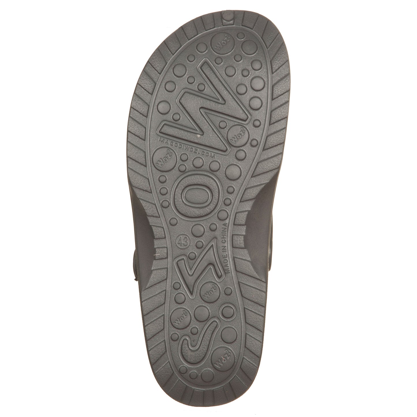 Sabot Cheese Uomo Grigio-WOZ?-VIALESCARPE