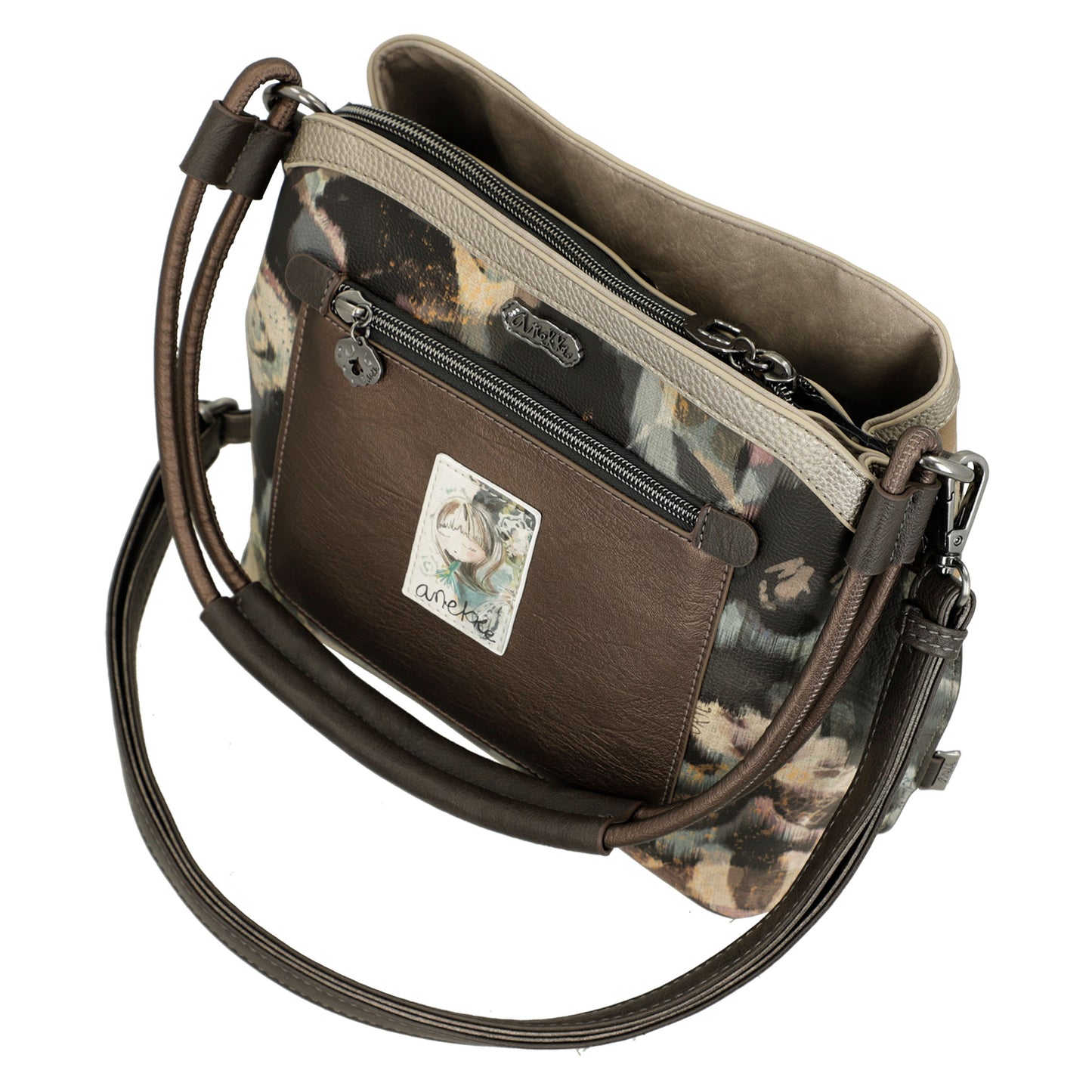 ANEKKE - Tracolla triple scomparto Manifesto-ANEKKE-VIALESCARPE