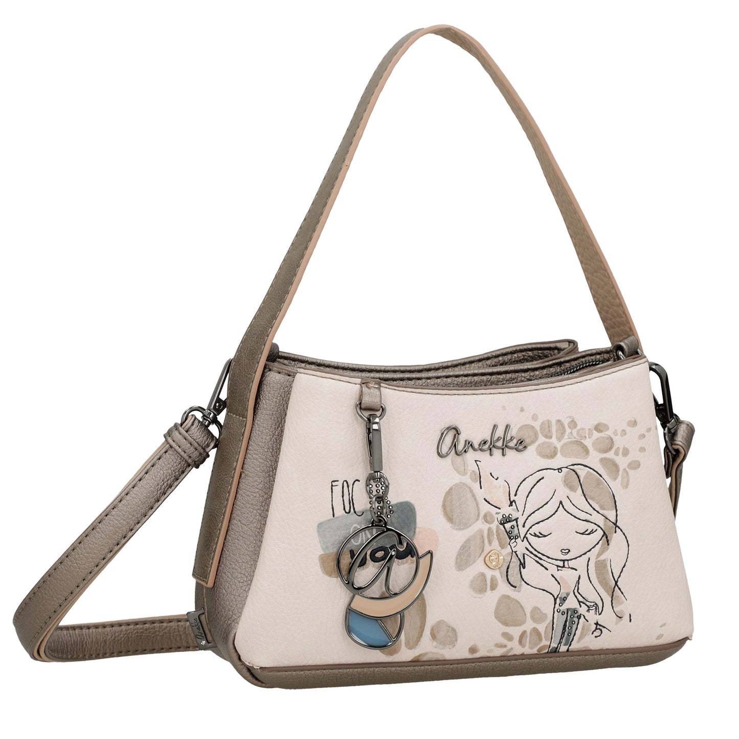 ANEKKE Borsa Olympia con manico corto e borsa a tracolla-ANEKKE-VIALESCARPE