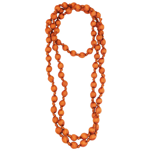 LOOM - Collana Doan Nodi Seta Bronzo-LOOM-VIALESCARPE