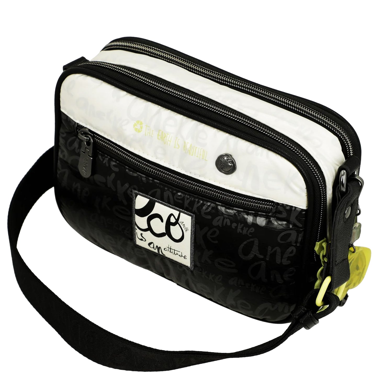 ANEKKE Borsa a tracolla con 2 scomparti Memories