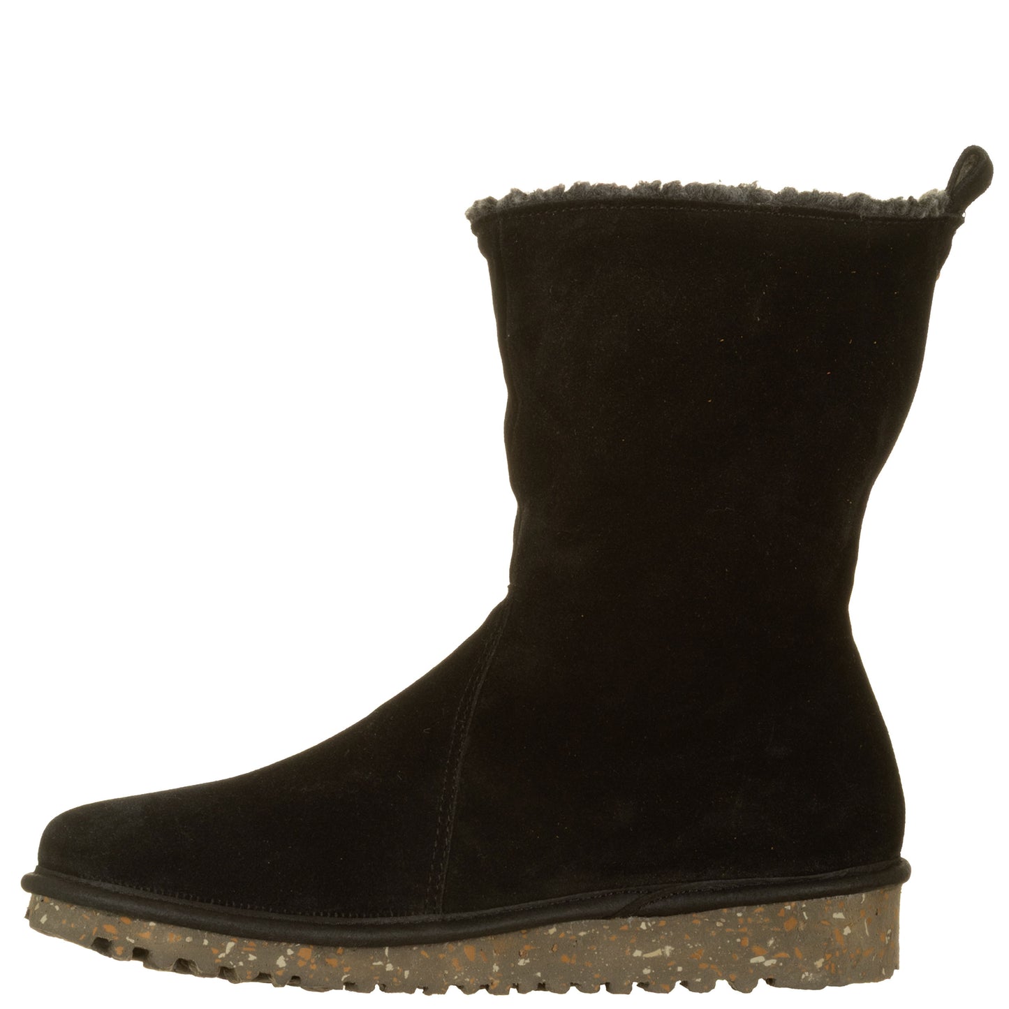 EL NATURALISTA - Stivaletti FELSEN Silk-Suede Black