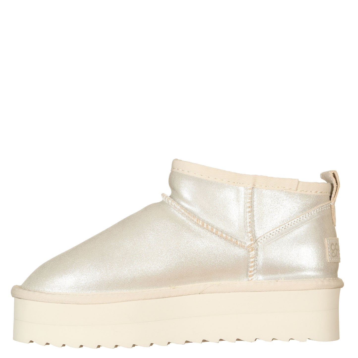Colors of Califonia - Ankle boots laminati fodera lana, con platform