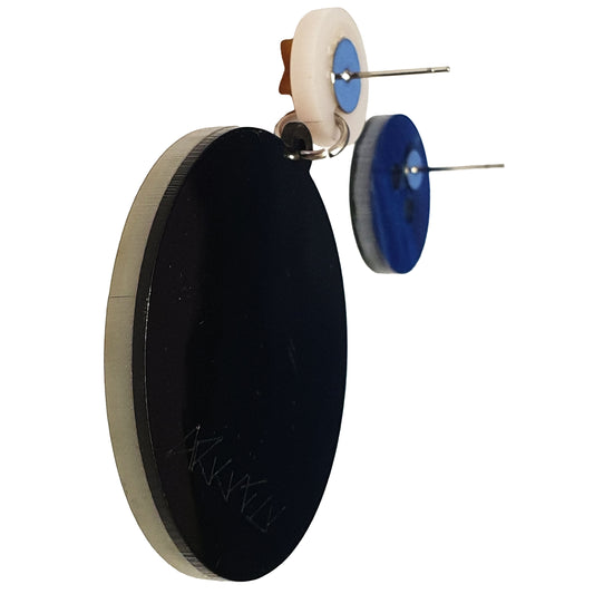 ARKY FLY Orecchini pendenti asimmetrici Cookies