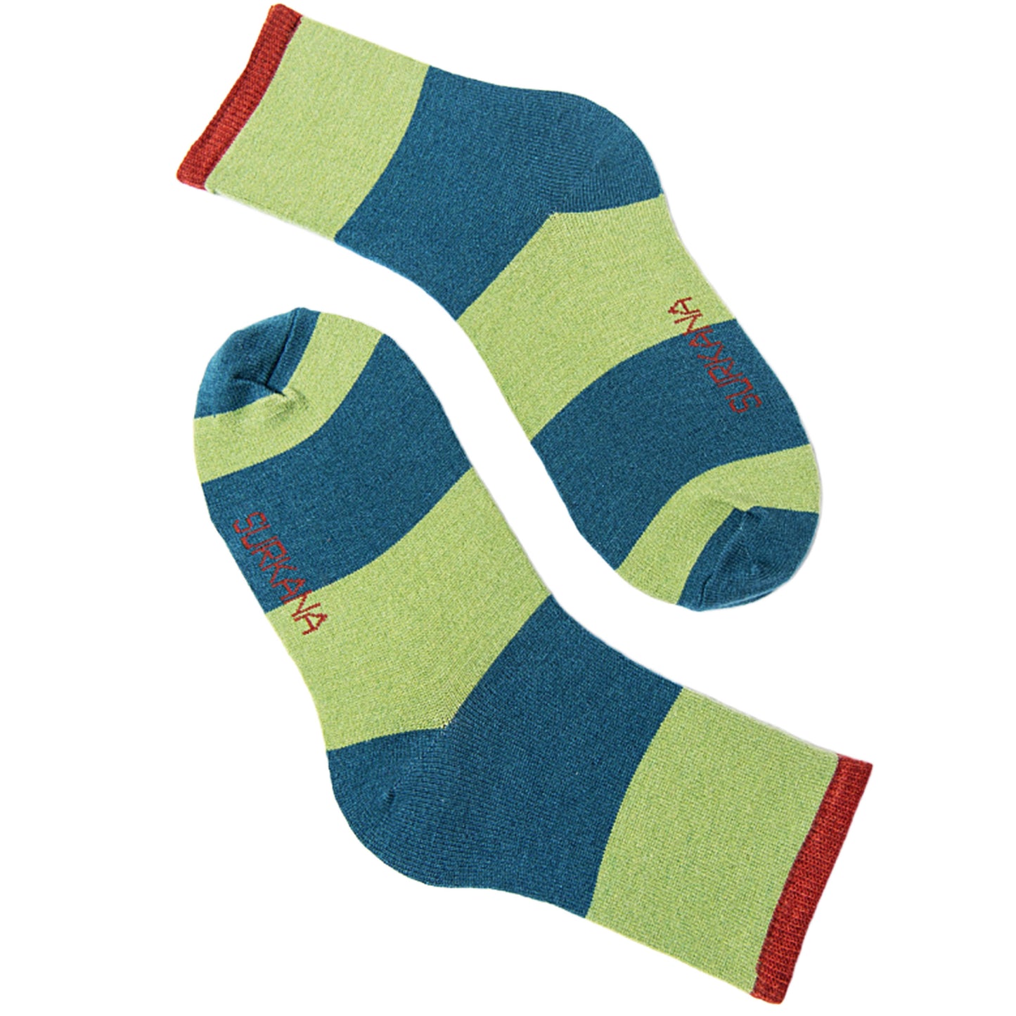 SURKANA - Calzini jacquard a metà polpaccio-SURKANA-VIALESCARPE