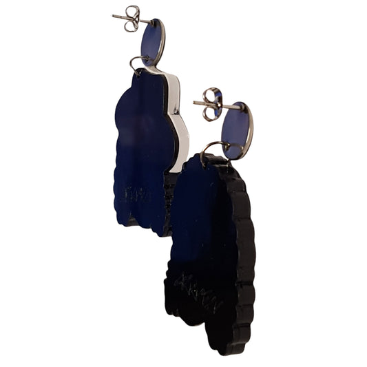 Orecchini Pendenti asimmetrici Michael Jackson-ARKYFLY-VIALESCARPE