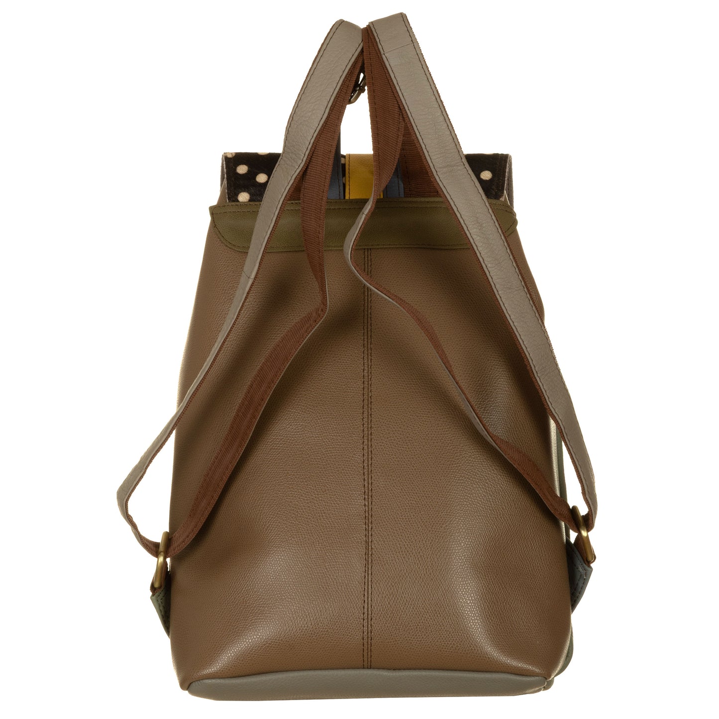 SORUKA Zaino BACKPACK stamp-pelo Grigio, Lilla, Maculato, multi