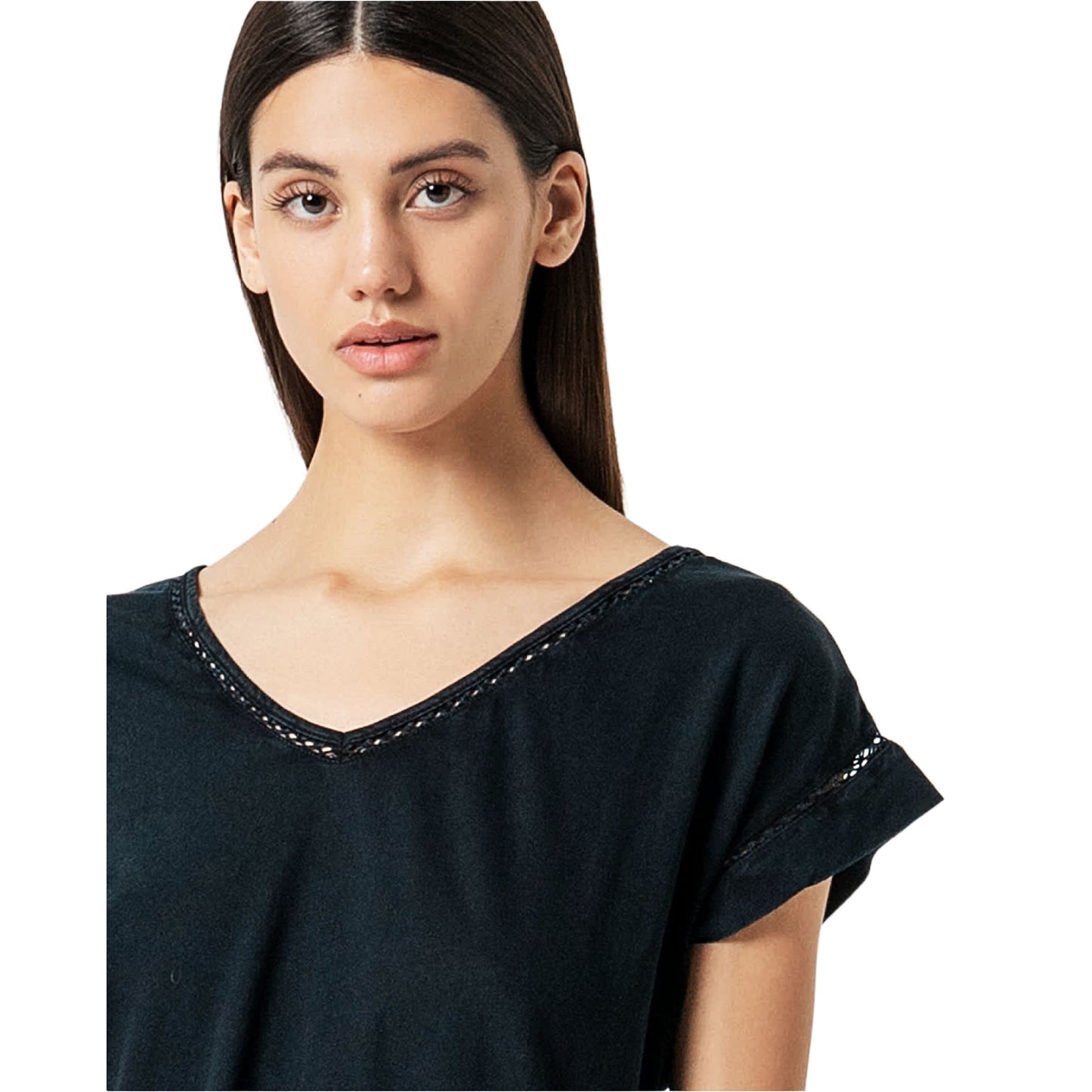 SURKANA - Maglietta scollo a V-SURKANA-VIALESCARPE