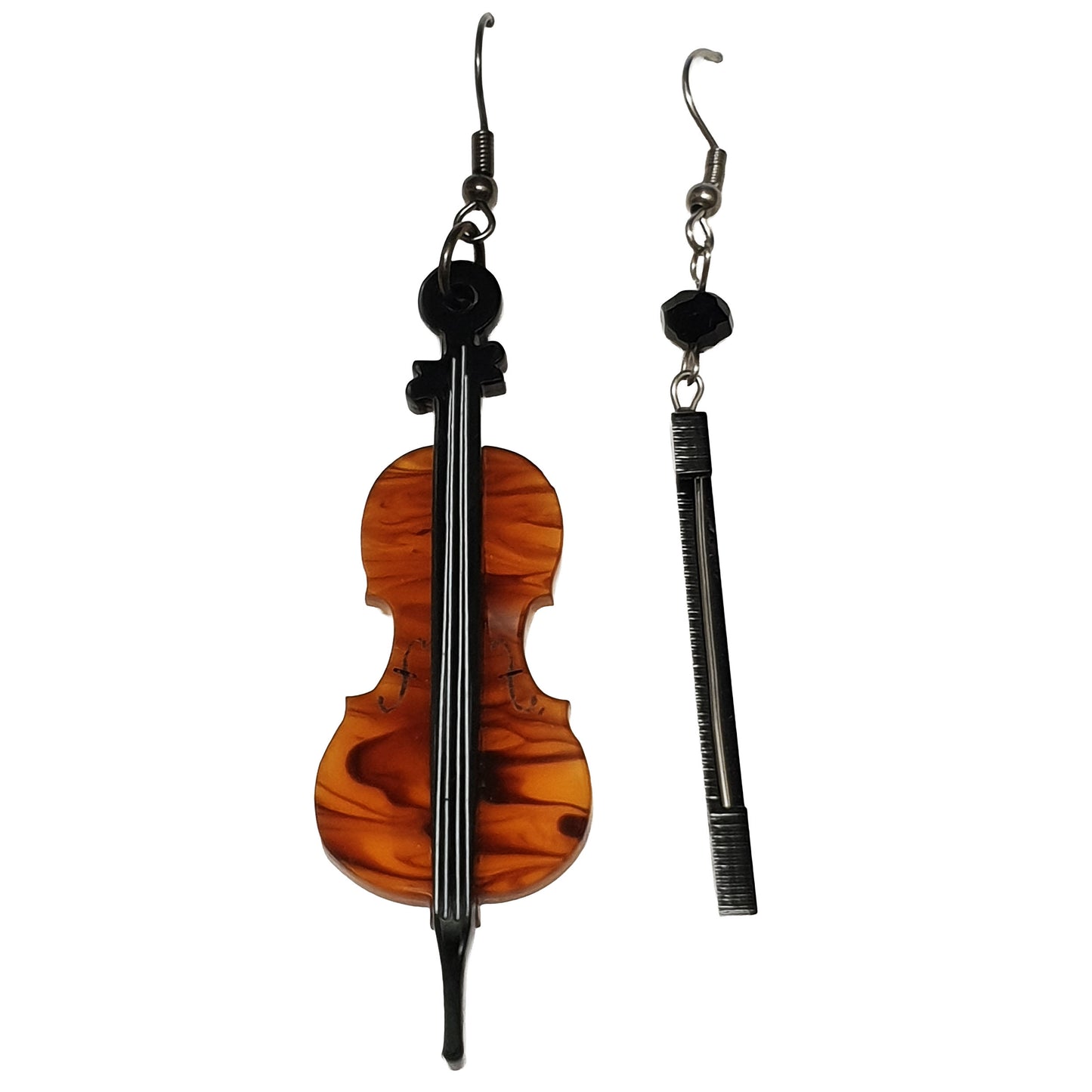 Orecchini pendenti violoncello