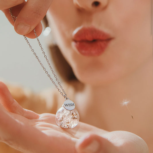 MAT TEA - Collana dei desideri Make your wish “Soffione”-MAD TEA-VIALESCARPE