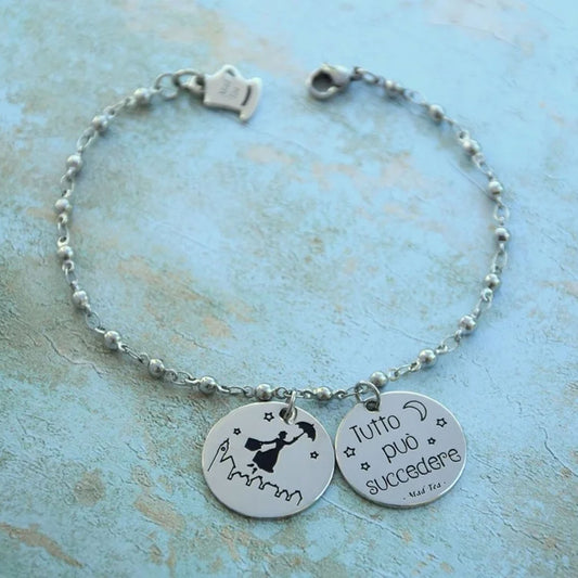 MAT TEA - Bracciale - Mary Poppins - TUTTO PUÒ SUCCEDERE!-MAD TEA-VIALESCARPE