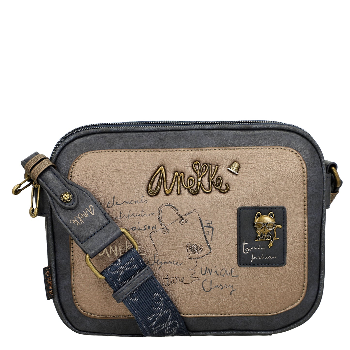 ANEKKE - Tracolla 3 scomparti Boutique-ANEKKE-VIALESCARPE